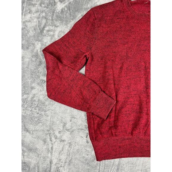 Gap Women's Burgundy Red Marled Knit Long Sleeve Sweater Size L - Picture 5 of 10